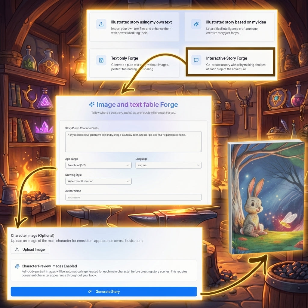 Fable Generator - FableForge